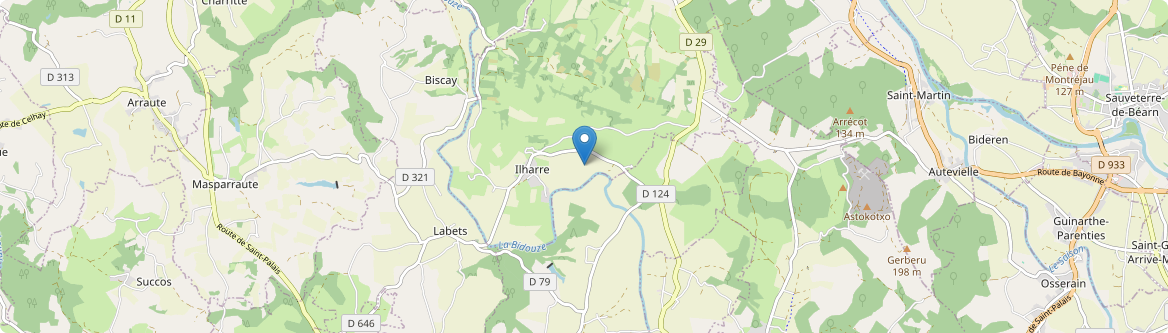 Ilharre - Carte