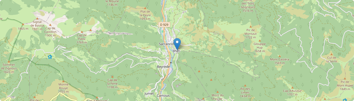 Ilhet - Carte