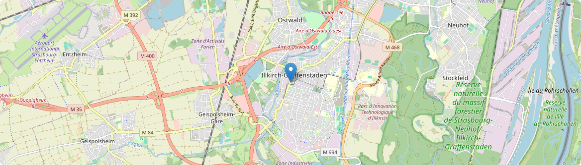 Illkirch-Graffenstaden - Carte