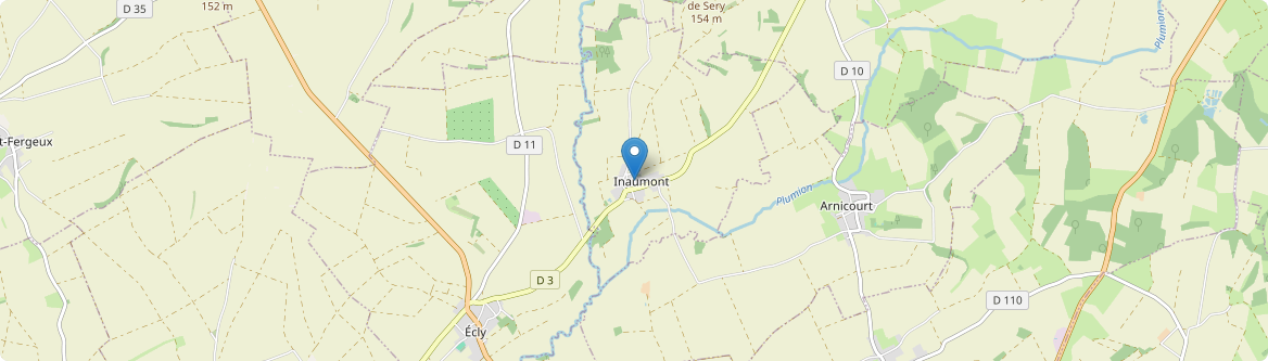 Inaumont - Carte