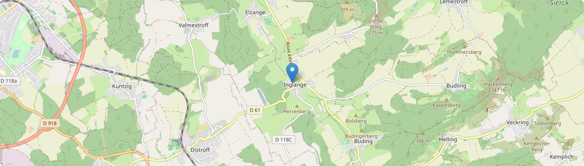 Inglange - Carte