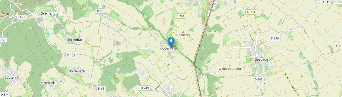 Ingolsheim - Carte