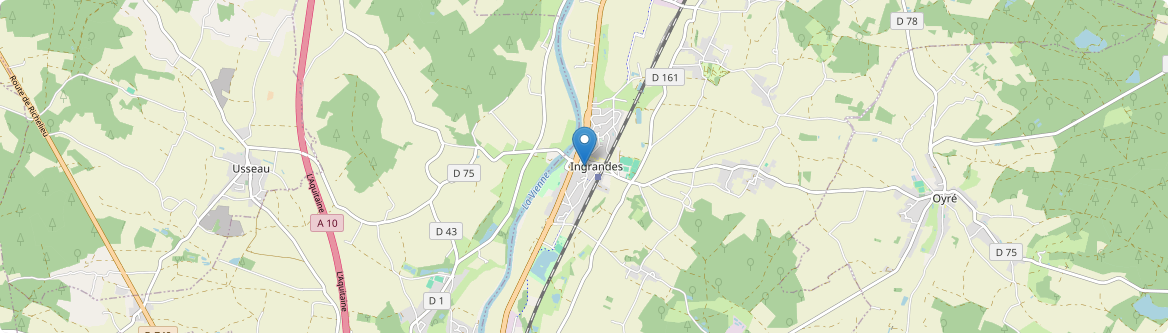 Ingrandes - Carte