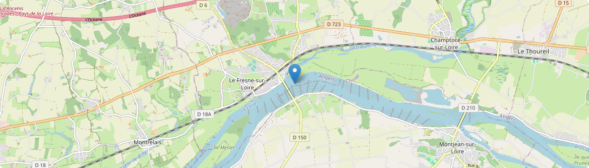 Ingrandes-Le Fresne sur Loire - Carte
