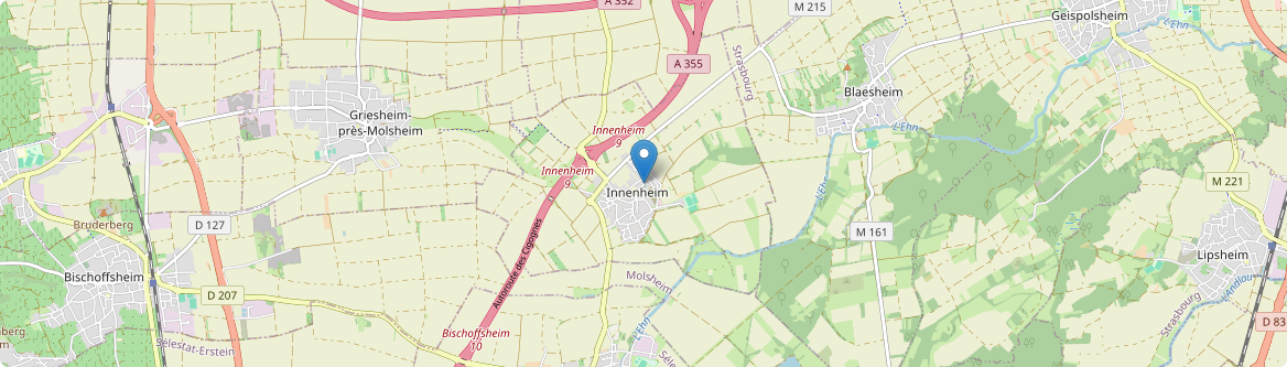 Innenheim - Carte