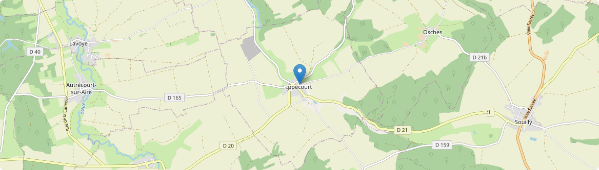Ippécourt - Carte