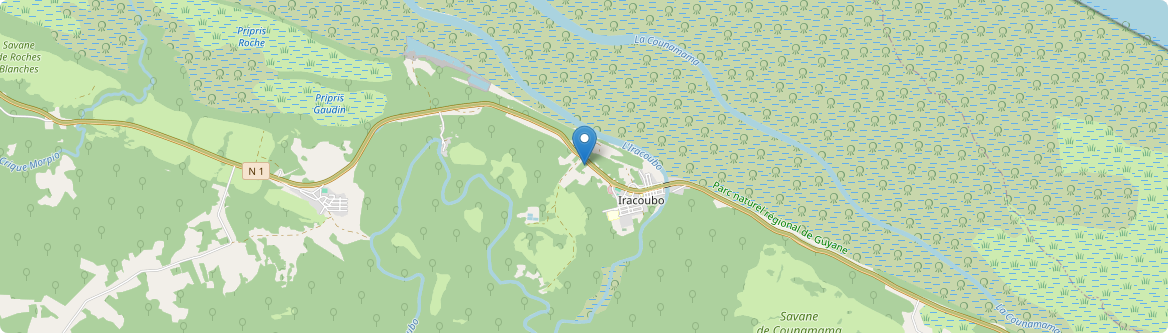 Iracoubo - Carte