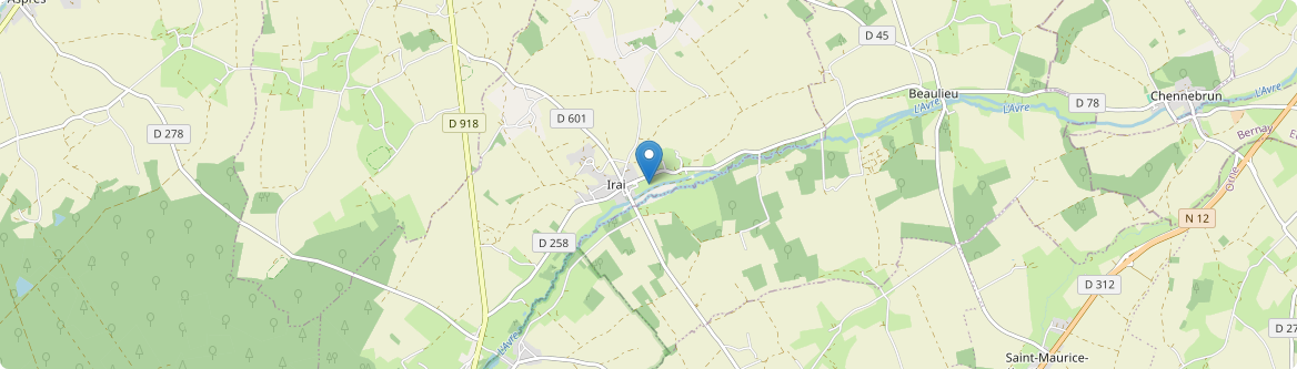 Irai - Carte
