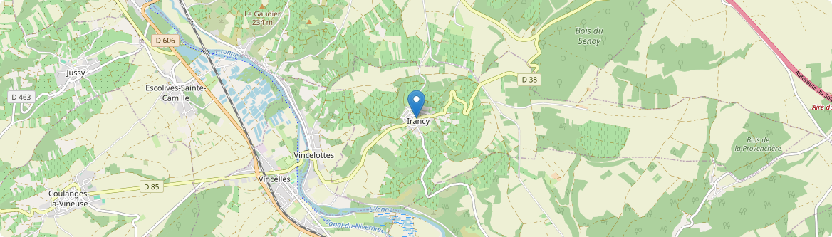 Irancy - Carte