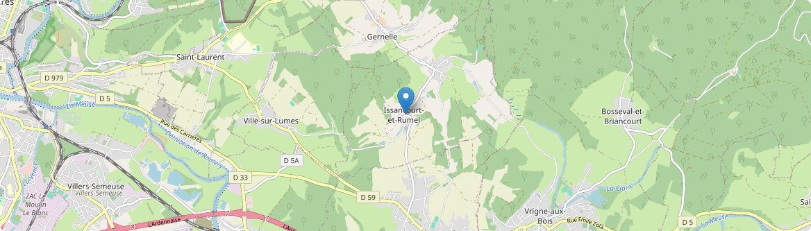 Issancourt-et-Rumel - Carte