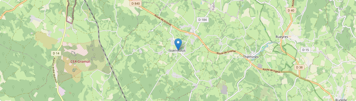 Issendolus - Carte