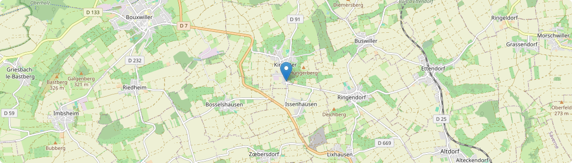 Issenhausen - Carte