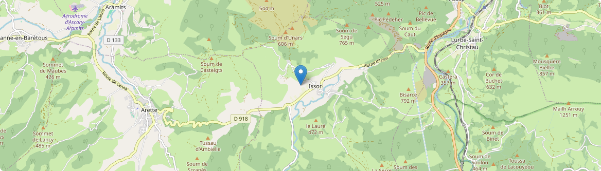 Issor - Carte