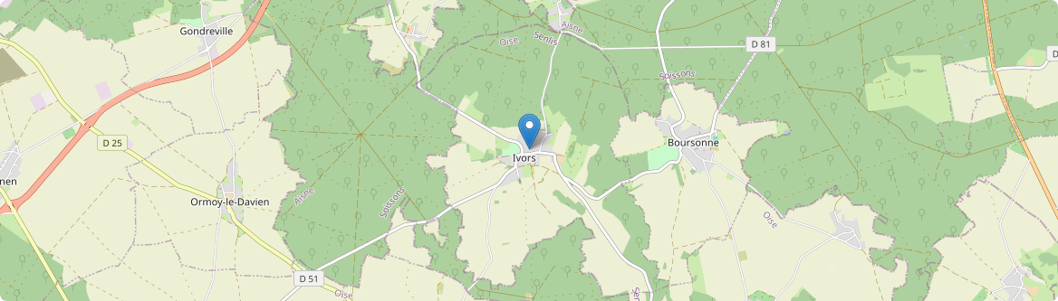 Ivors - Carte