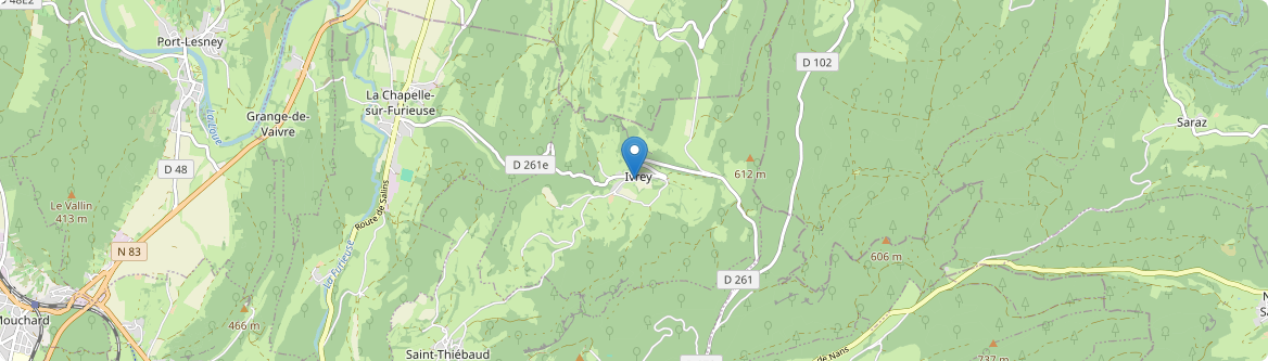 Ivrey - Carte