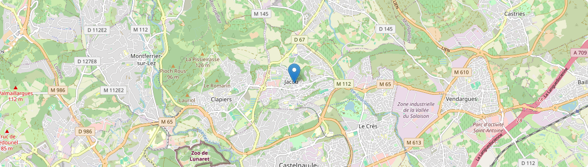 Jacou - Carte