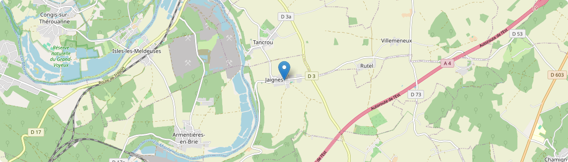 Jaignes - Carte