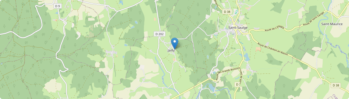 Jailly - Carte