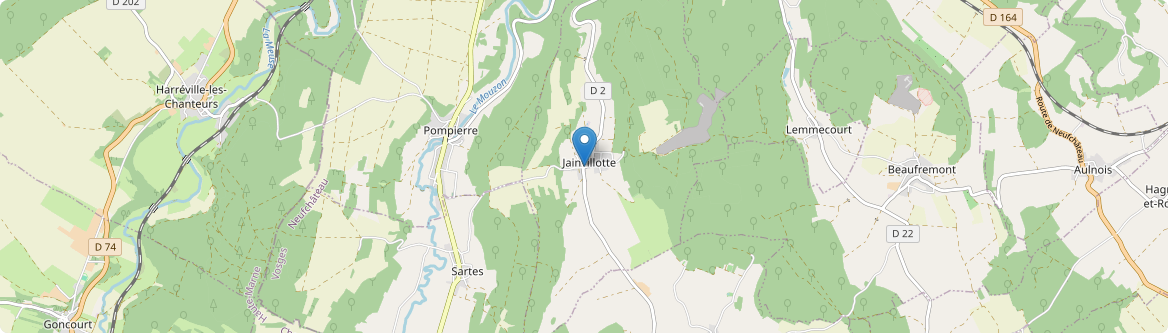 Jainvillotte - Carte
