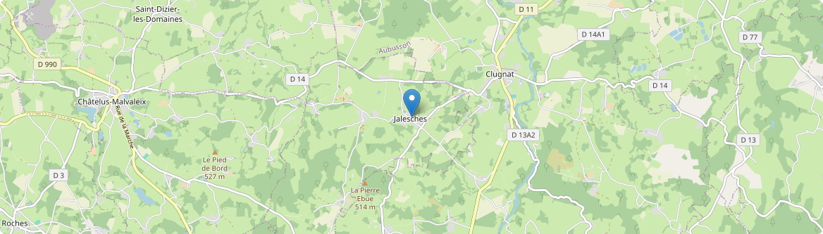 Jalesches - Carte