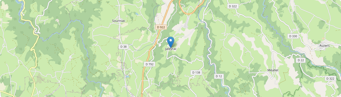 Jaleyrac - Carte