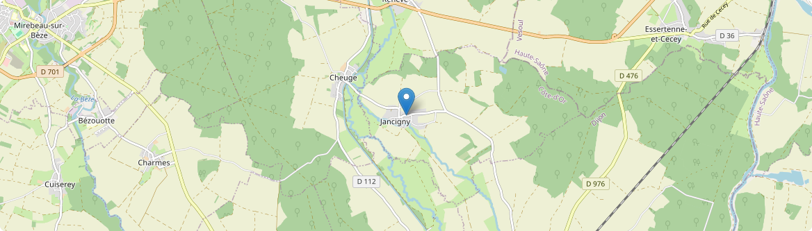 Jancigny - Carte