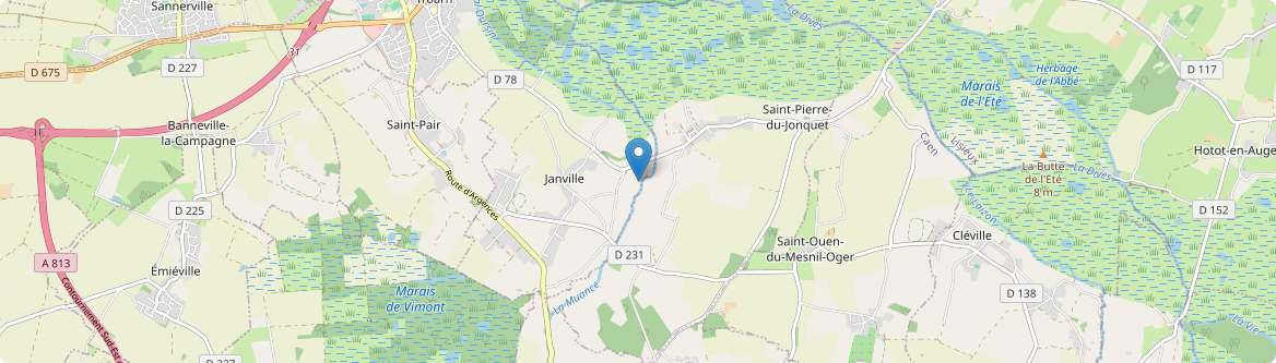 Janville - Carte