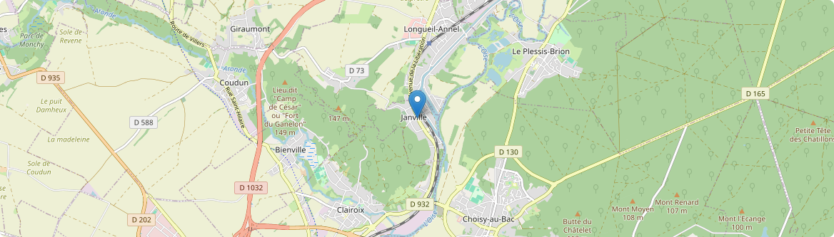 Janville - Carte
