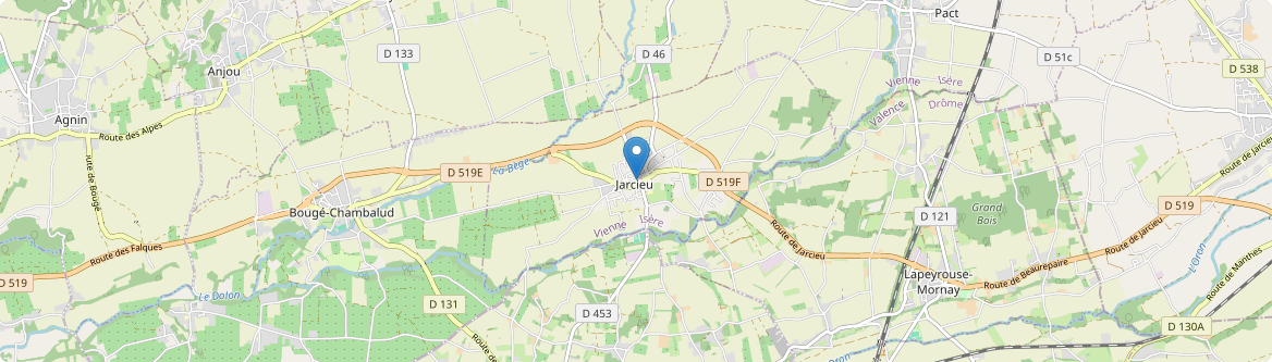 Jarcieu - Carte