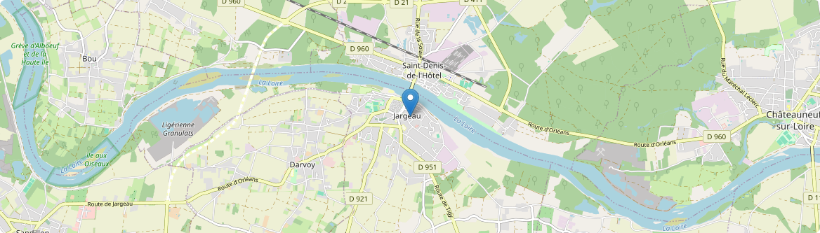 Jargeau - Carte