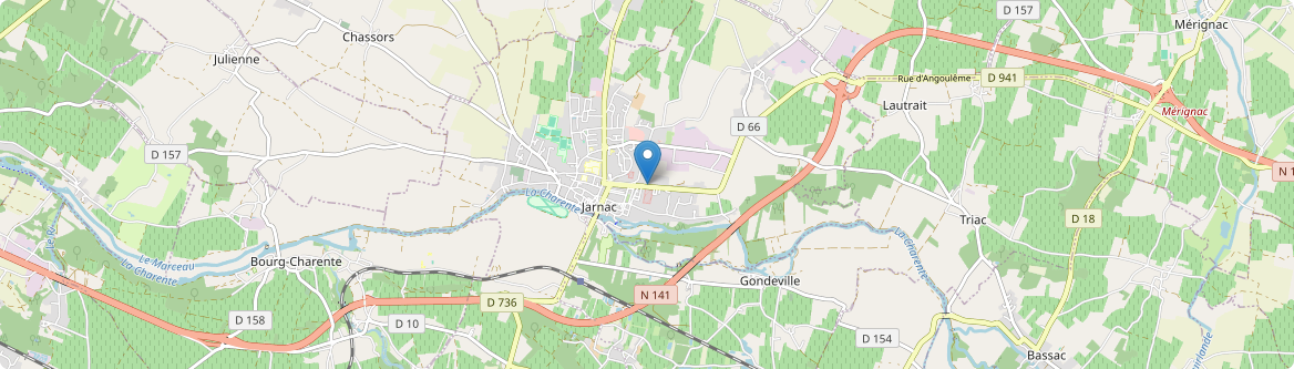 Jarnac - Carte