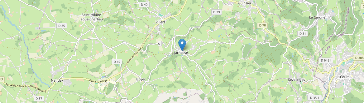 Jarnosse - Carte