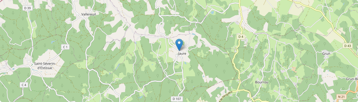 Jaure - Carte