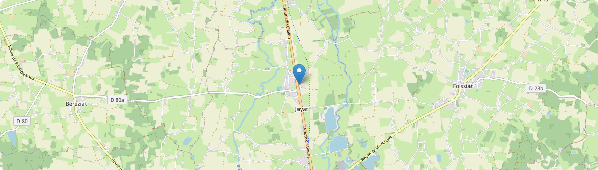 Jayat - Carte