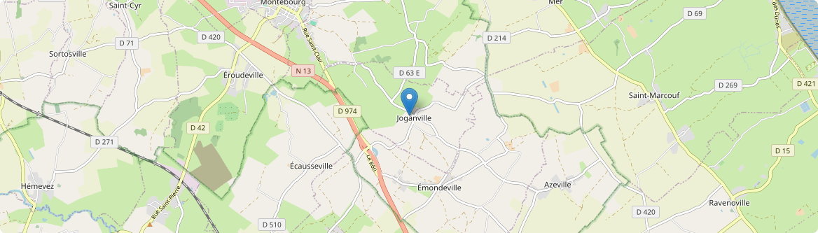 Joganville - Carte