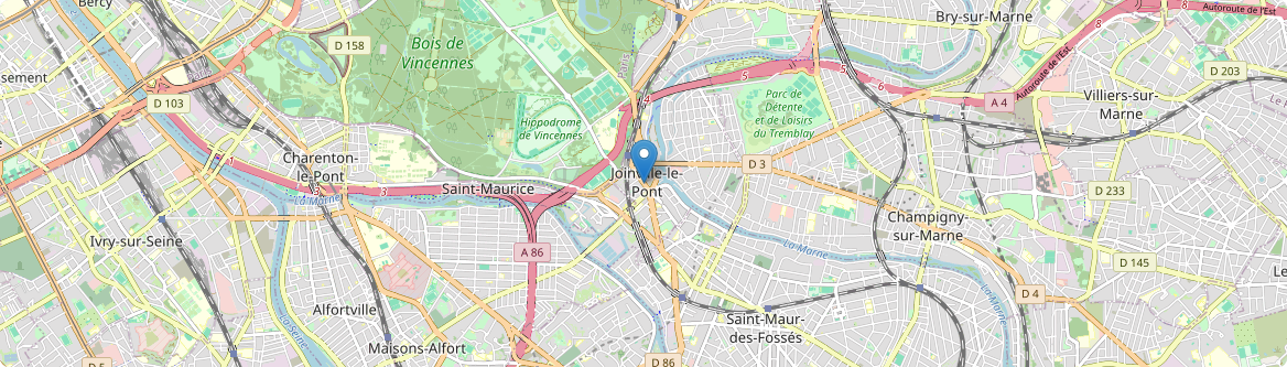 Joinville-le-Pont - Carte
