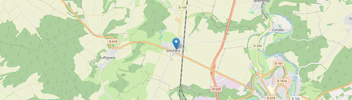 Jonchery - Carte