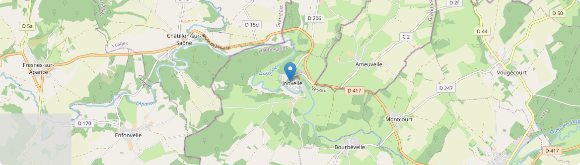 Jonvelle - Carte