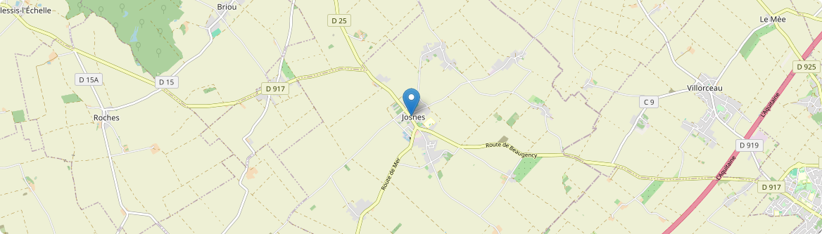 Josnes - Carte