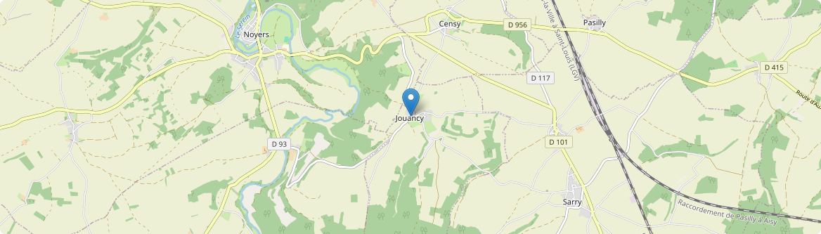 Jouancy - Carte