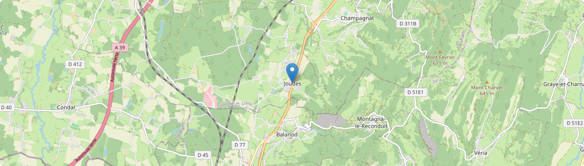 Joudes - Carte