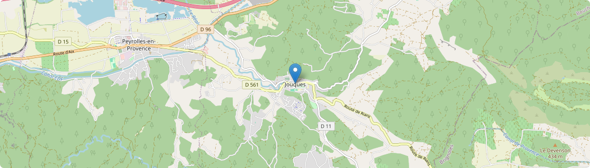 Jouques - Carte