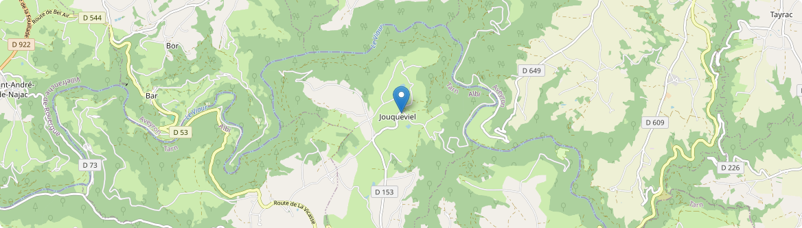 Jouqueviel - Carte