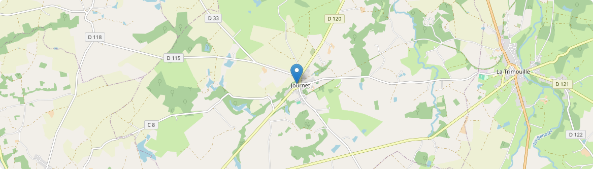 Journet - Carte