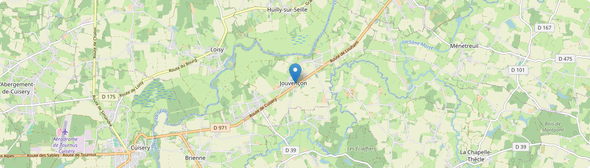 Jouvençon - Carte