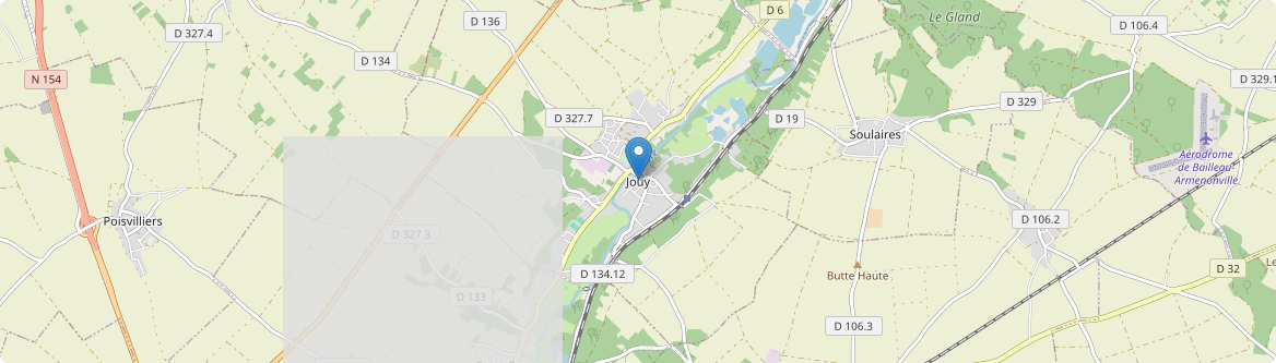 Jouy - Carte