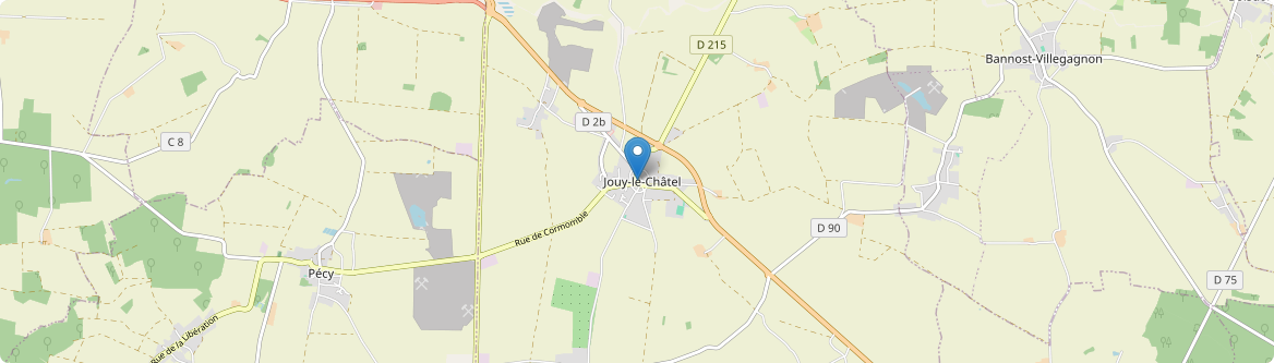 Jouy-le-Châtel - Carte