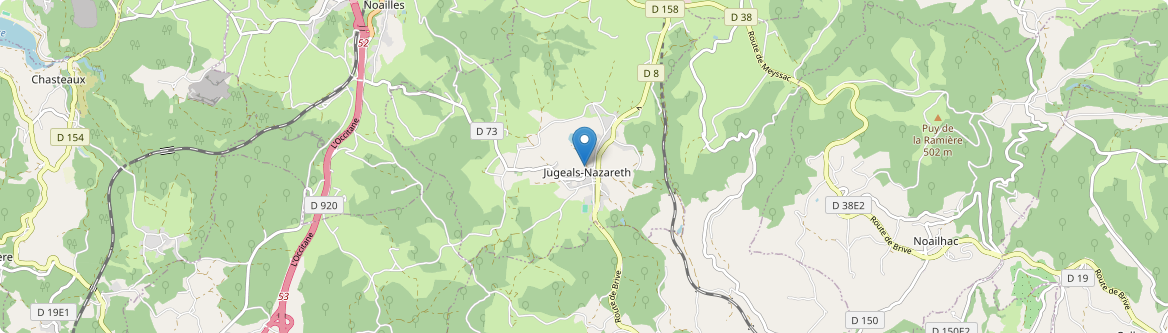 Jugeals-Nazareth - Carte