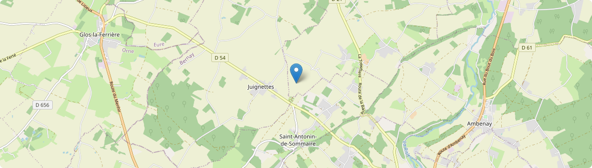 Juignettes - Carte
