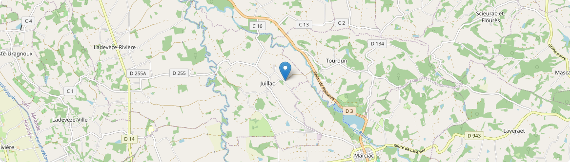 Juillac - Carte